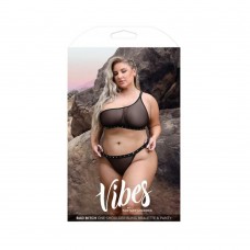 Fantasy Lingerie Vibes Bad Bitch One-shoulder Bling Bralette & Bikini Panty With Rhinestone Letterin Fantasy Lingerie Vibes Bad Bitch One-shoulder Bling Bralette & Bikini Panty With Rhinestone Letterin