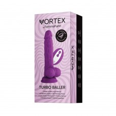 Femmefunn Vortex Turbo Baller 2.0 Rotating And Vibrating Dildo Purple Femmefunn Vortex Turbo Baller 2.0 Rotating And Vibrating Dildo Purple