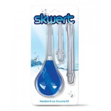 Skwert Enema Bulb W/3 Wands - 8 Oz
