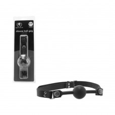 Silicone Ball Gag Black