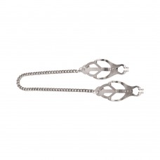Endurance Butterfly Nipple Clamps with Jewel Chain Endurance Butterfly Nipple Clamps with Jewel Chain