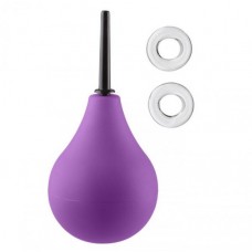 Cloud 9 Fresh + Deluxe Anal Soft Tip Enema Douche 7.6oz EZ Squeeze Bulb & 2 C-rings Cloud 9 Fresh + Deluxe Anal Soft Tip Enema Douche 7.6oz EZ Squeeze Bulb & 2 C-rings