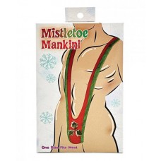 Mistletoe Mankini - Green/red