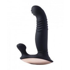 Royal Thrusting Vibrating Prostate & Perineum Massager - Black