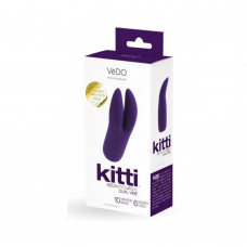 Vedo Kitti Rechargeable Dual Vibe Deep Purple Vedo Kitti Rechargeable Dual Vibe Deep Purple