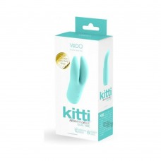 Vedo Kitti Rechargeable Dual Vibe Tease Me Turquoise Vedo Kitti Rechargeable Dual Vibe Tease Me Turquoise