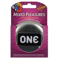 One next generation mixed pleasures condoms - box of 3 One next generation mixed pleasures condoms - box of 3