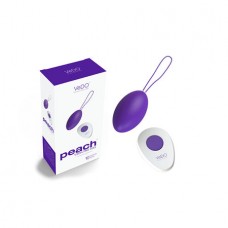 VeDO Peach Rechargeable Egg Vibe - Into You Indigo VeDO Peach Rechargeable Egg Vibe - Into You Indigo