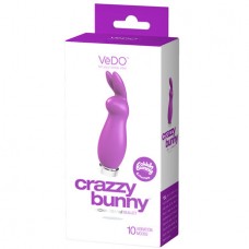 VeDO Crazzy Bunny Rechargeable Bullet - Perfectly Purple VeDO Crazzy Bunny Rechargeable Bullet - Perfectly Purple