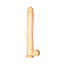 Si 16 inches Exxtreme Dong with Suction Cup Beige Si 16 inches Exxtreme Dong with Suction Cup Beige