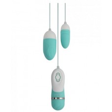 Gigaluv Dual Vibra Bullets 10 Functions Tiffany Blue