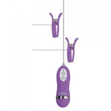 Gigaluv Vibro Clamps - 10 Functions Purple Gigaluv Vibro Clamps - 10 Functions Purple