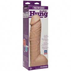Vac U Lock Hung Cock 12.5 White