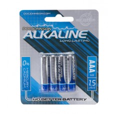 Doc Johnson Alkaline Batteries - 4 Pack AAA