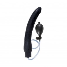 Ram Inflatable Latex Dong 12 Inch	- Black
