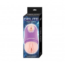 Delite Two Ways Vagina & Ass Beige Delite Two Ways Vagina & Ass Beige