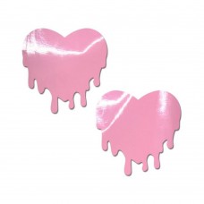 Pastease Faux Latex Baby Pink Melty Hearts Pastease Faux Latex Baby Pink Melty Hearts