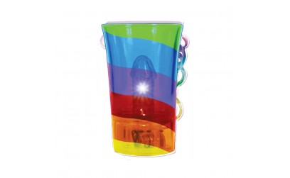 Light Up Rainbow Pecker Shot Glass