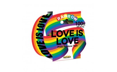 Love Is Love - Rainbow Style - Caution Party Tape - 100'