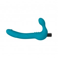 Temptasia Luna Strapless Silicone Dildo Teal Temptasia Luna Strapless Silicone Dildo Teal