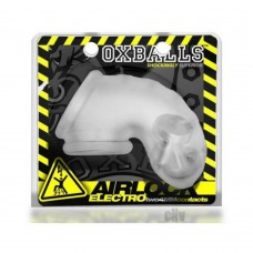 Oxballs Airlock Electro Air-lite Vented Chastity Clear Ice