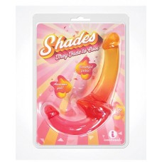 Shades Jelly Tpr Gradient Strapless Strap On - Pink/yellow Shades Jelly Tpr Gradient Strapless Strap On - Pink/yellow