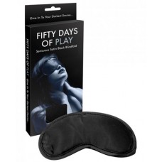 Fifty Days Of Play Blindfold Black O/S