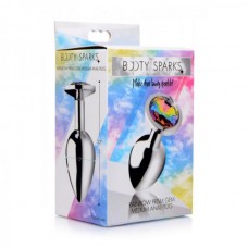 Rainbow Prism Gem Anal Plug - Medium