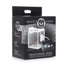 Master Series The Key Holder Deluxe Clear Case W/lock