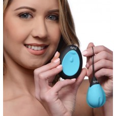 10x Silicone Vibrating Egg - Blue