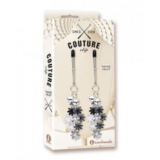 Couture Clips Luxury Nipple Clamps - Silver Falls Couture Clips Luxury Nipple Clamps - Silver Falls