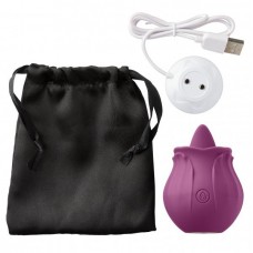 Cloud 9 Health & Wellness Flutter Oral Tongue Stimulator Plum