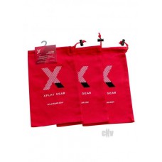 Ultra Soft Gear Bag 8x13 3pk Red