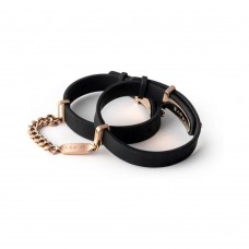 Crave Id Cuffs Black/rose Gold Crave Id Cuffs Black/rose Gold