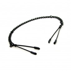H2h Nipple Clamps Tweezer With Chain (black) H2h Nipple Clamps Tweezer With Chain (black)