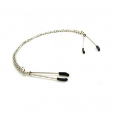 H2h Nipple Clamps Tweezer With Chain (chrome) H2h Nipple Clamps Tweezer With Chain (chrome)