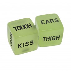Glow In The Dark Erotic Dice Spanish Version Glow In The Dark Erotic Dice Spanish Version