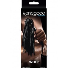 Renegade Bondage Whip Black