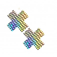 Neva Nude Pasty X Factor Mirrored Holographic