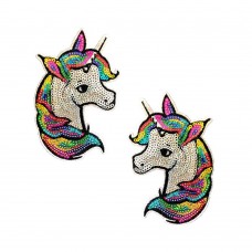 Neva Nude Reusable Pasty Unicorn Sequins