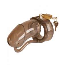 Malesation Silicone Penis Cage Large Black/Clear