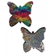 Pastease Color Changing Flip Sequins Butterfly Rainbow O/S