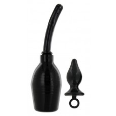 Clean Stream Essentials Enema Kit Black