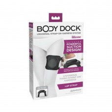 Body Dock Lap Strap Silicone Strap-on Thigh Harness Body Dock Lap Strap Silicone Strap-on Thigh Harness