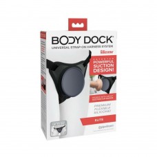 Body Dock Elite Silicone Strap-on Harness Body Dock Elite Silicone Strap-on Harness