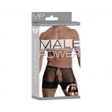 Male Power Extreme Garter Ring Short Black L/xl