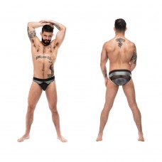 Male Power Iron Clad Iron Clad Bikini Grey Lrg