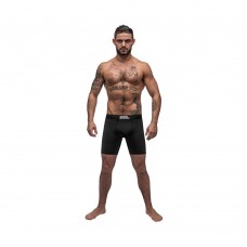 Male Power Black Nite Long Leg Short Black Xlarge