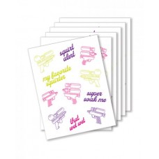 Squirt Alert Naughty Greeting Card - Pack Of 6