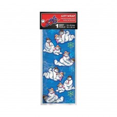 Snowman Holiday Gift Wrap